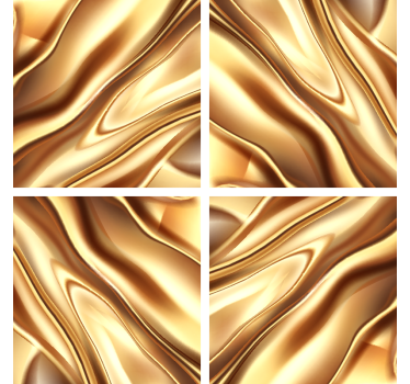 Texture coaster with flowing wave design - TenStickers