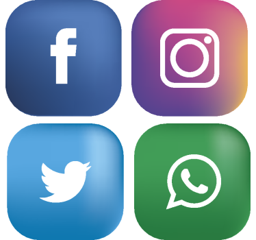 Social media geeky coasters - TenStickers