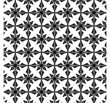 Texture coaster geometric black design - TenStickers