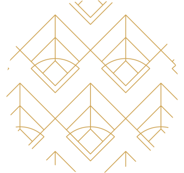Texture coaster with geometric design pattern - TenStickers