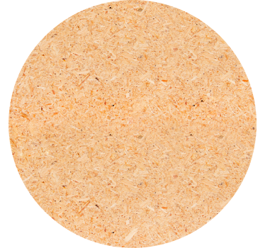 Round natural material texture coaster - TenStickers