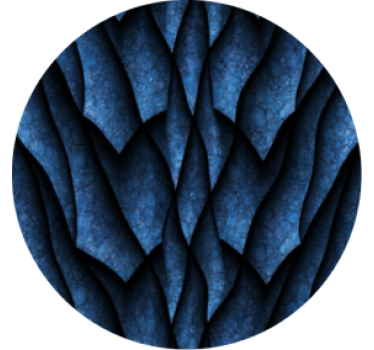 Texture coaster with textured wave pattern - TenStickers