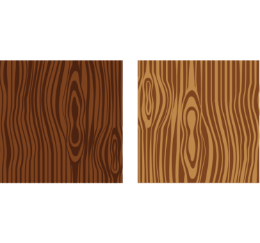 Texture coaster natural wood grain design - TenStickers