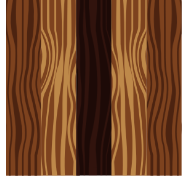 Natural wood grain texture coaster - TenStickers