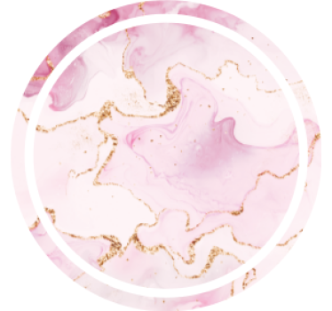 Soft marble pink design texture coaster - TenStickers