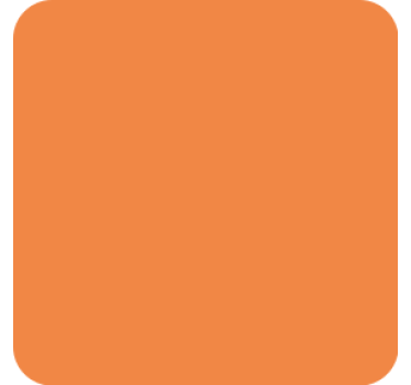 Texture coaster simple orange surface - TenStickers