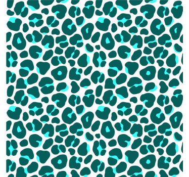 Leopard spot print texture coaster - TenStickers