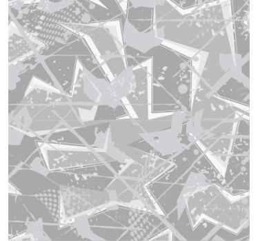 Texture coaster with abstract geometric design - TenStickers