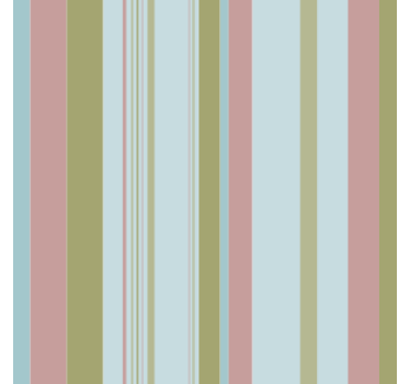 Vibrant striped motif texture coaster - TenStickers