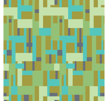 Texture coaster abstract geometric design - TenStickers