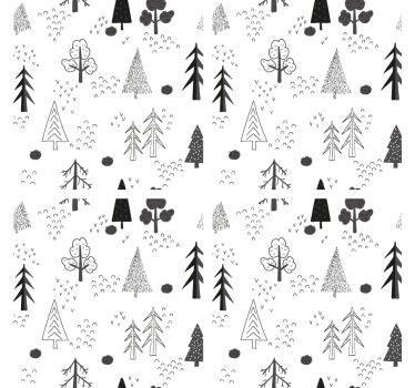Texture coaster with natural line art design - TenStickers