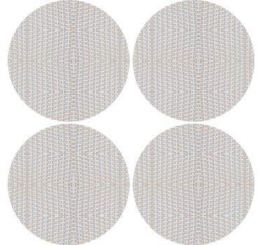 Texture coaster textured circular surface mats - TenStickers