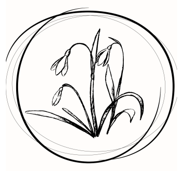 Texture coaster elegant floral design - TenStickers