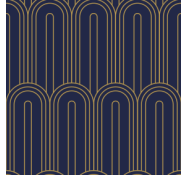 Texture coaster with curved lines design - TenStickers