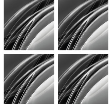 Abstract wave pattern texture coaster - TenStickers