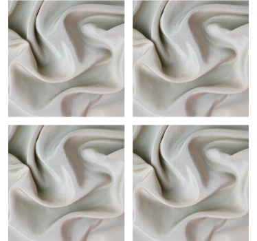 Texture coaster elegant soft fabric finish - TenStickers