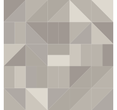 Texture coaster geometric triangle design - TenStickers