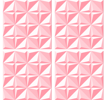 Texture coaster with textured geometric design - TenStickers