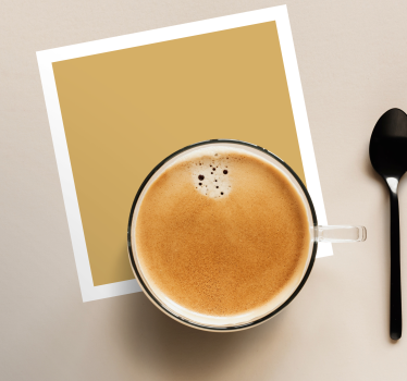 Texture coaster beverage surface texture - TenStickers
