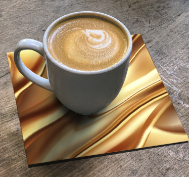 Texture coaster with flowing wave design - TenStickers