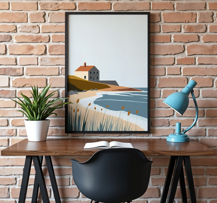 Quiet life artistic drawing poster - TenStickers