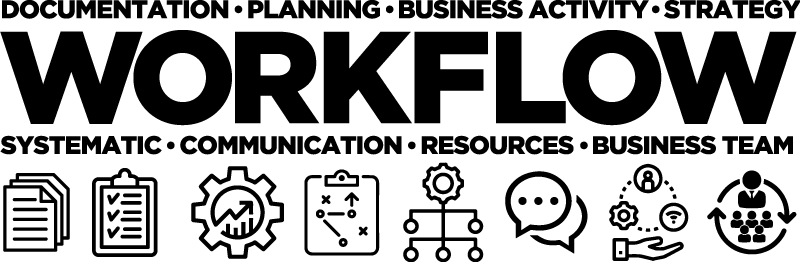 Office poster for enhanced workflow - TenStickers