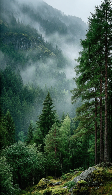 Tree poster the melancholy selection - TenStickers