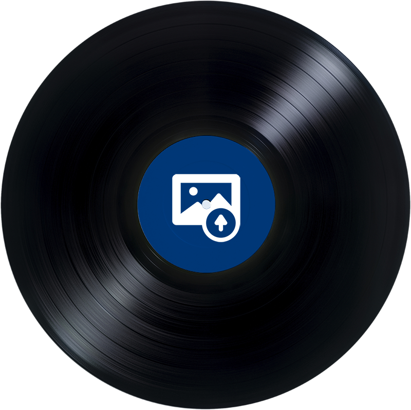 Music poster personalized vinyl record stickers - TenStickers