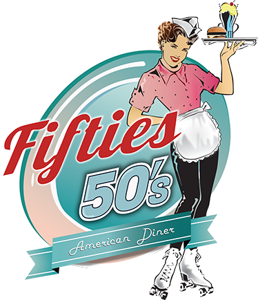 Vintage poster american waitress decor vinyl - TenStickers