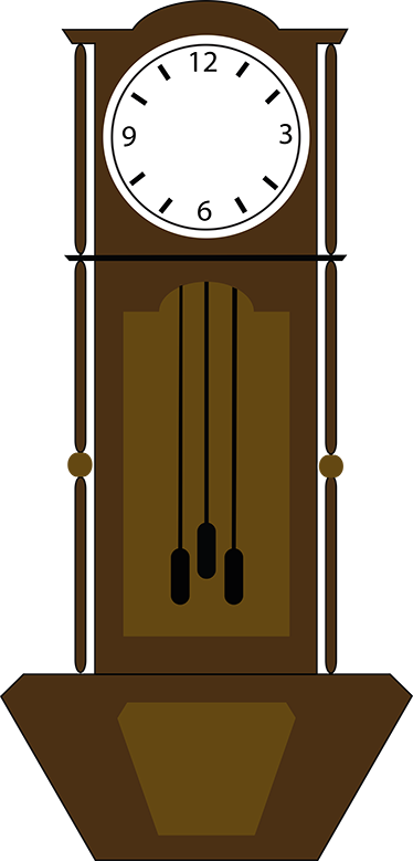 Vintage poster antique vinyl clock - TenStickers