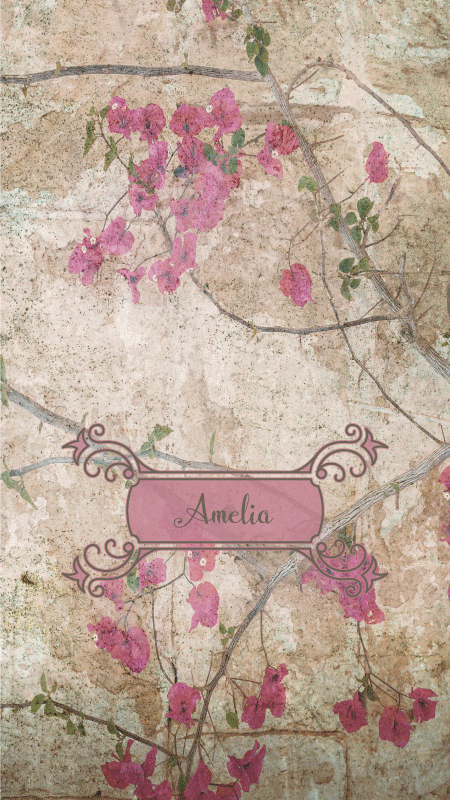 Vintage poster vintage style ivy print - TenStickers