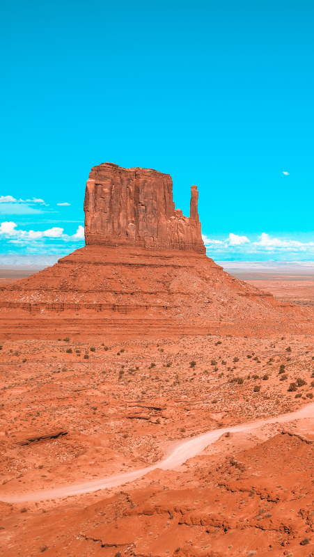 Landscape poster usa desert scene - TenStickers