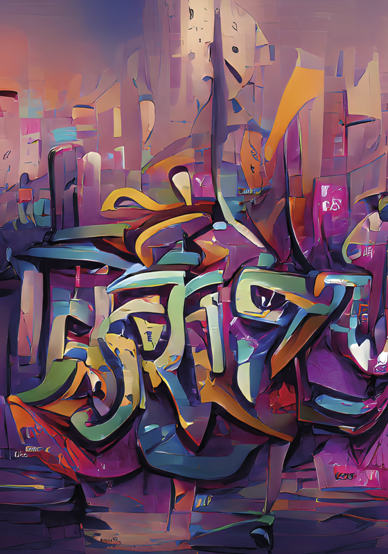 Poster for teenager street art graffiti - TenStickers