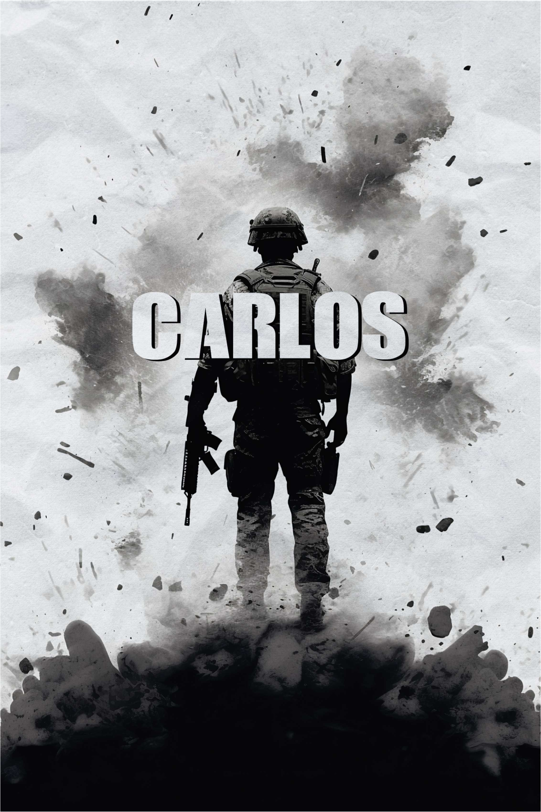 War soldier poster for teenager - TenStickers