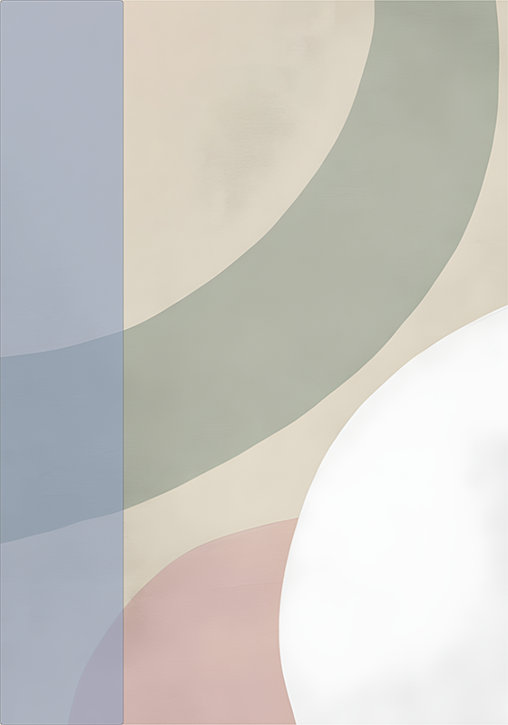 Colour Palette Abstract Wall Poster - TenStickers