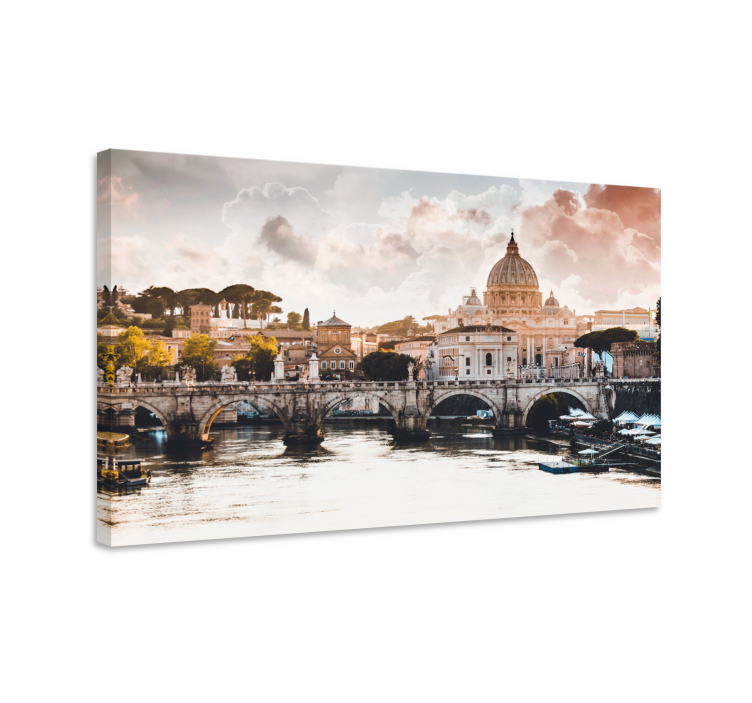 the vatican rome city canvas prints - TenStickers