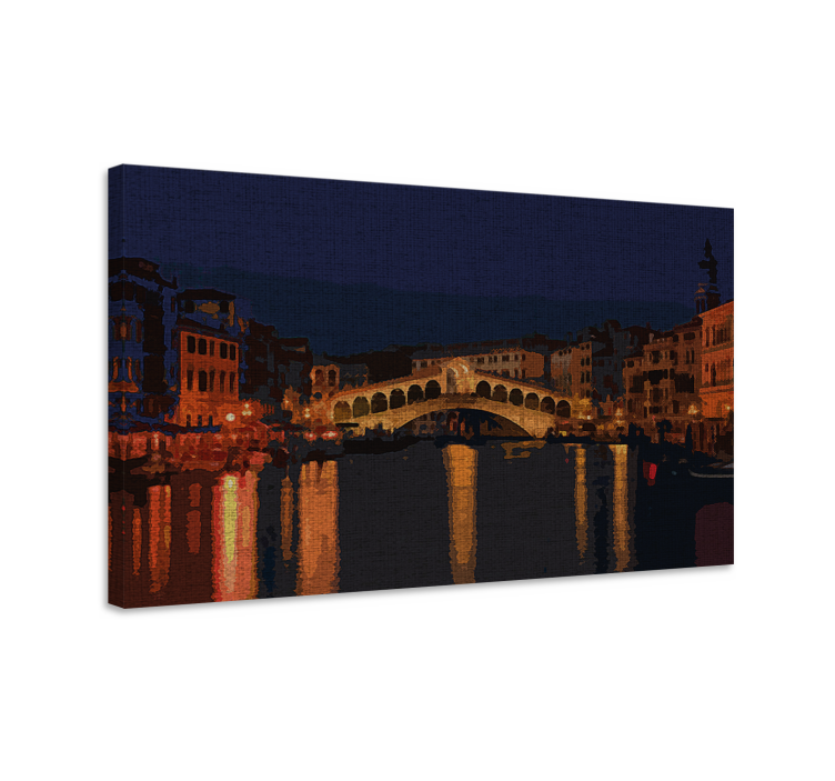 Grand canal Venice city canvas prints - TenStickers