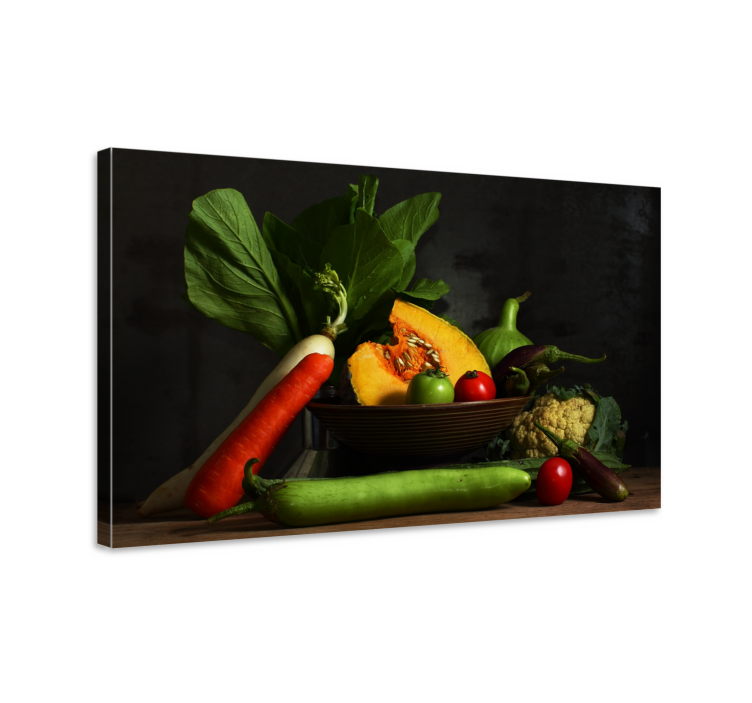 Food kitchen wall art print - TenStickers