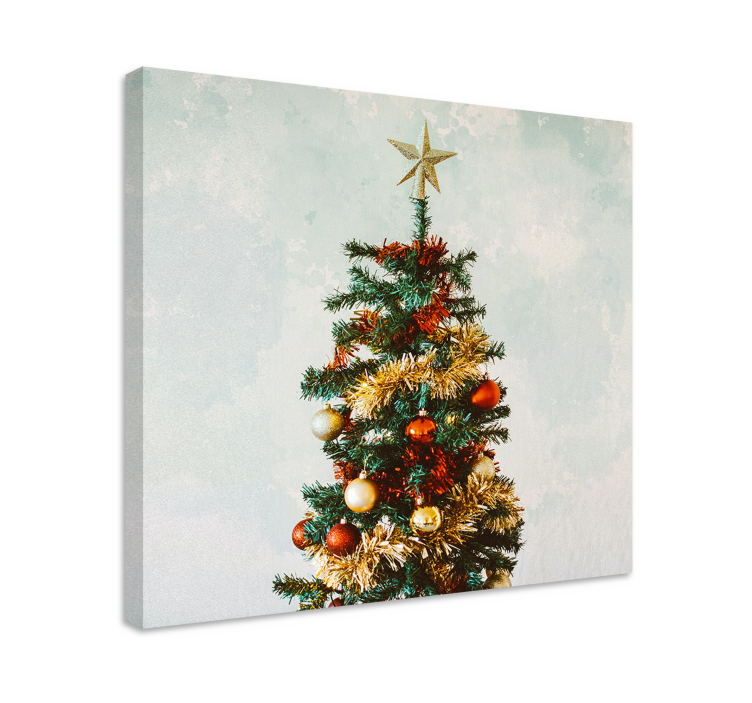 Sports canvas art for holiday tree decor - TenStickers
