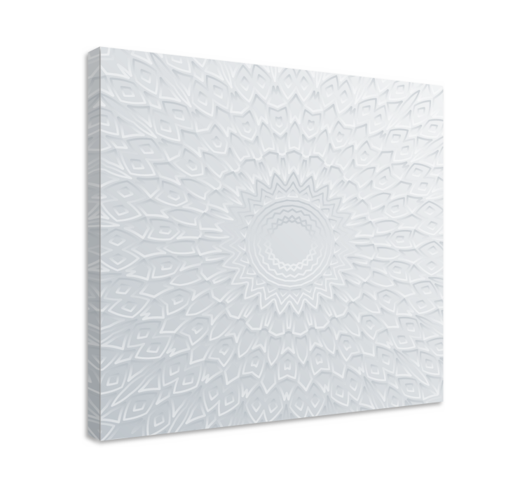 Abstract wall art 1 intricate circular design - TenStickers