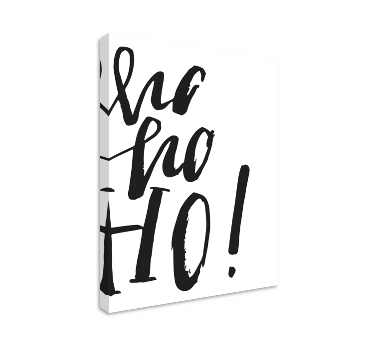 Quote canvas holiday phrase art - TenStickers