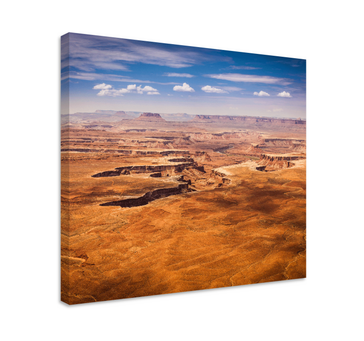 Landscape canvas desert canyon view - TenStickers