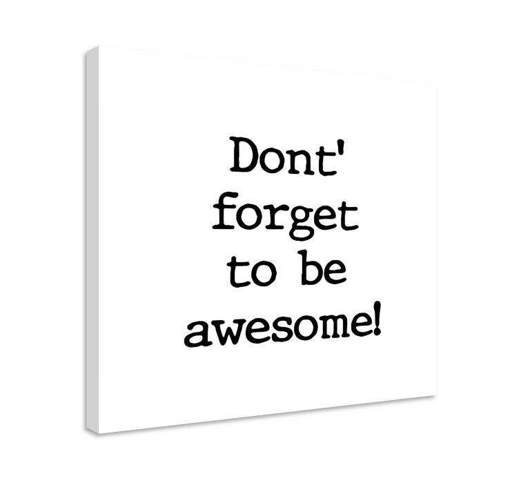 Inspire your day quote canvas - TenStickers