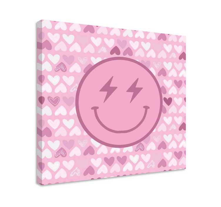 Inspirational wall art smiley face design - TenStickers