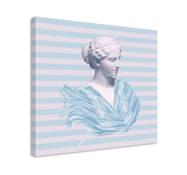 Canvas art classical figure sculpture - TenStickers