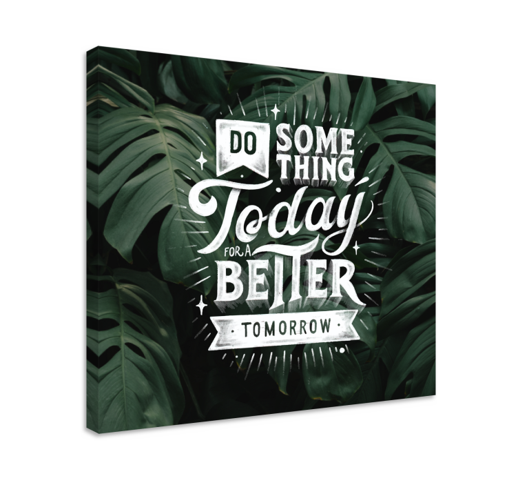 Inspirational Calligraphy Quotes canvas - TenStickers