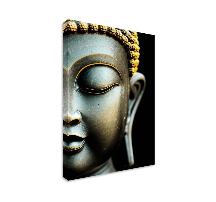 Zen bouddha art canvas print - TenStickers