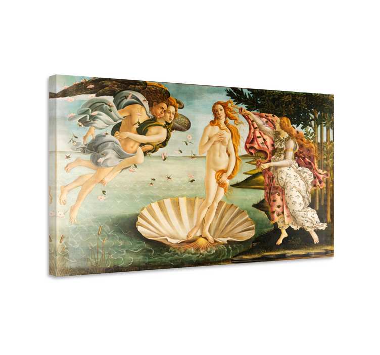 The Birth of Venus canvas art - TenStickers