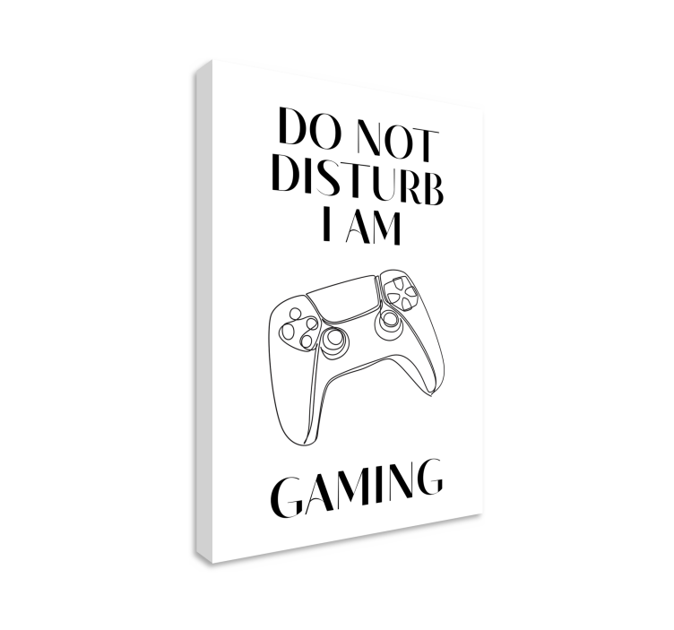 Do not disturb i am gaming gamer wall prints - TenStickers