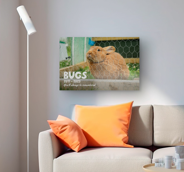 Pet epitaph living room wall art - TenStickers